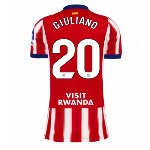 Dámy Fotbalový dres Atletico Madrid Giuliano Simeone #20 2026-27 Domácí Krátký Rukáv